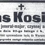 gen. mjr Alfons Kosiński