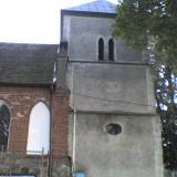 Wieża (dzwonnica) kościoła p.w. św. Apostołów Piotra i Pawła w Lipinkach