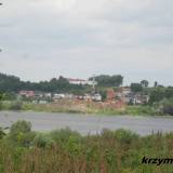 Mikorzyn. Widok na Wisłę i zamek w Bobrownikach.
