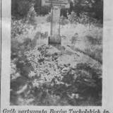 Grób Franciszka Gnacińskiego w 1939 r.