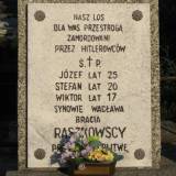 Raciąż. Grób braci Raszkowskich.